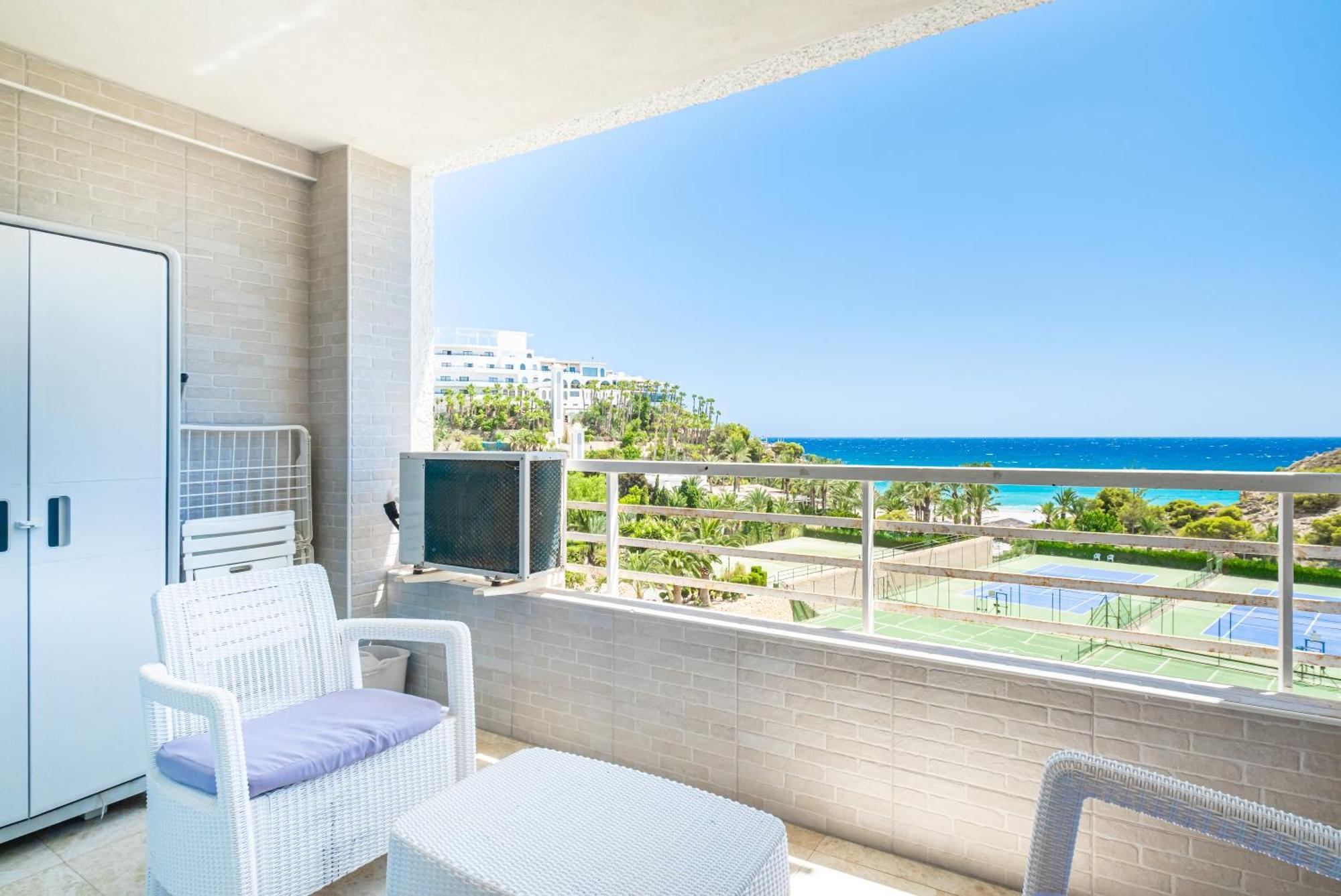 Eurotennis Paradise Beach Apartments Villajoyosa Eksteriør bilde