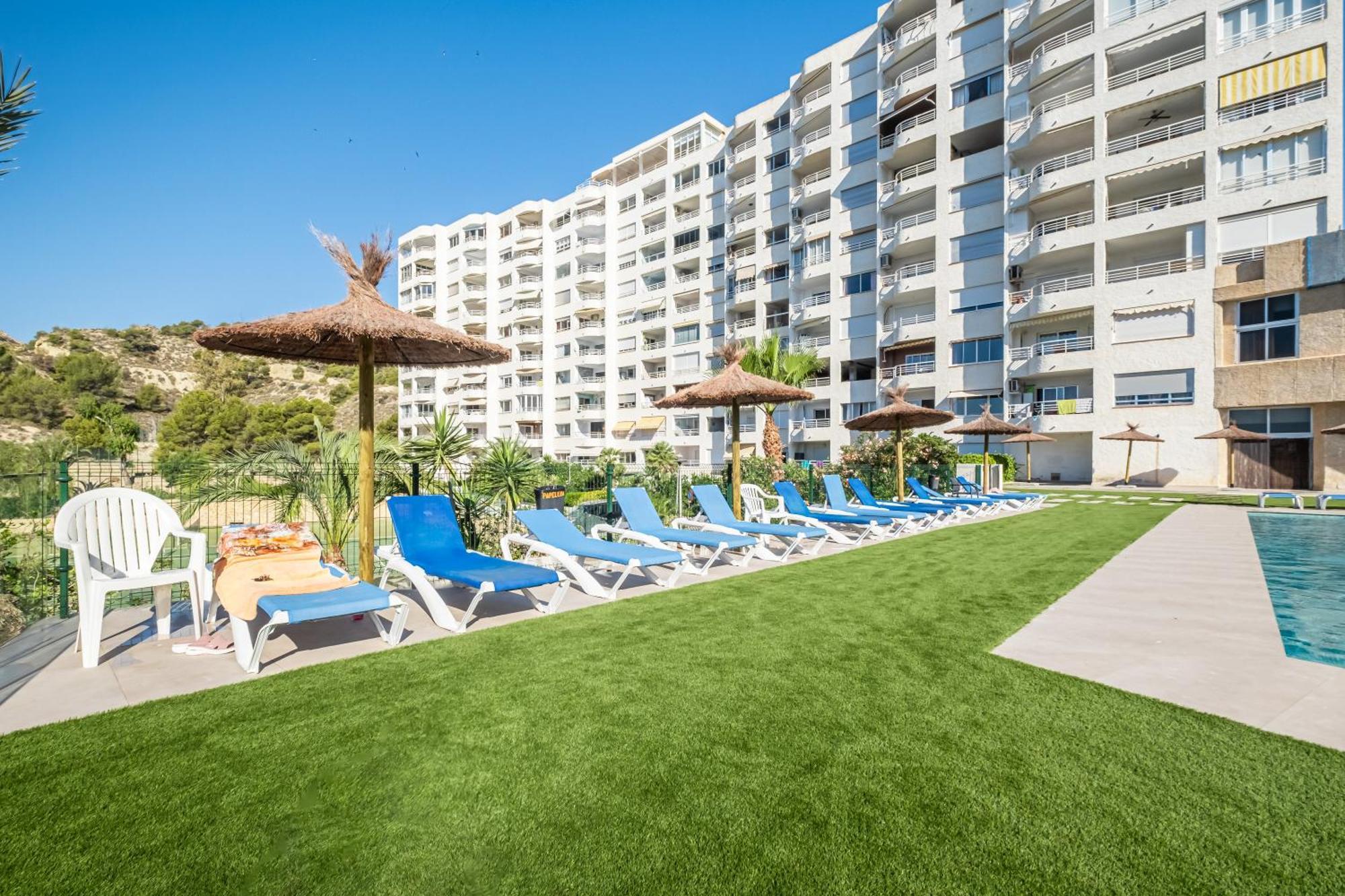 Eurotennis Paradise Beach Apartments Villajoyosa Eksteriør bilde
